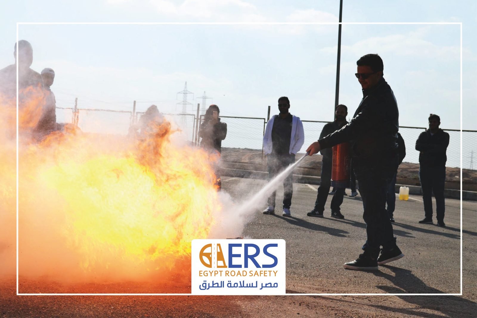Firefighting training